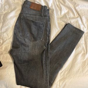 Grey Madewell Skinny Jeans